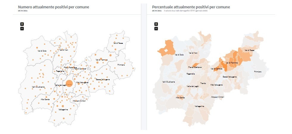 Coronavirus in Trentino, 8 contagi a Ville di Fiemme